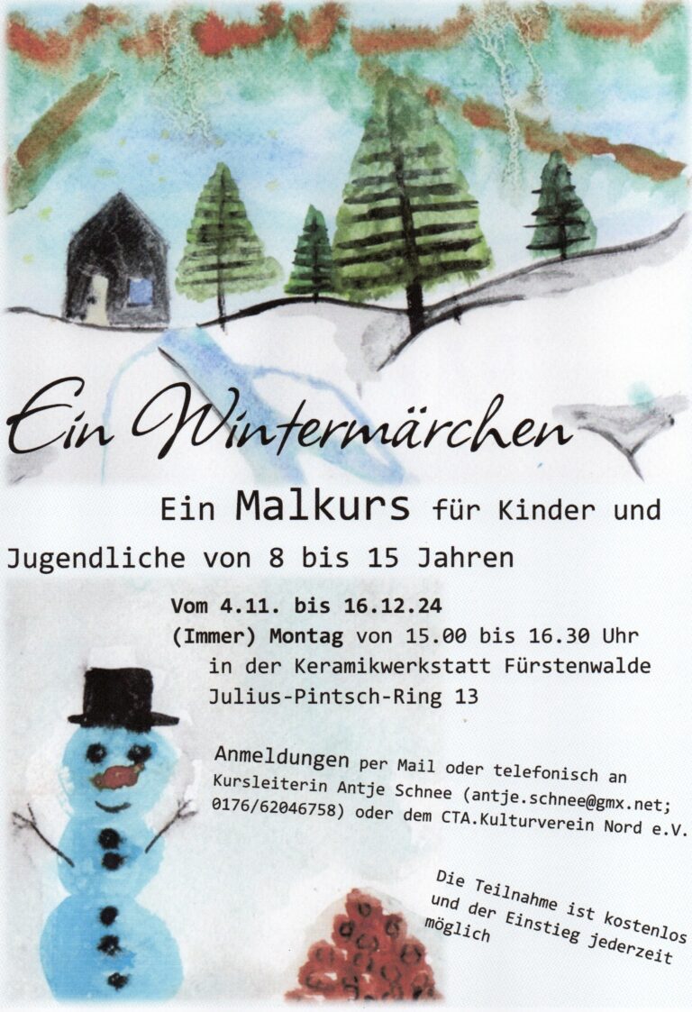 Aquarellmalkurs