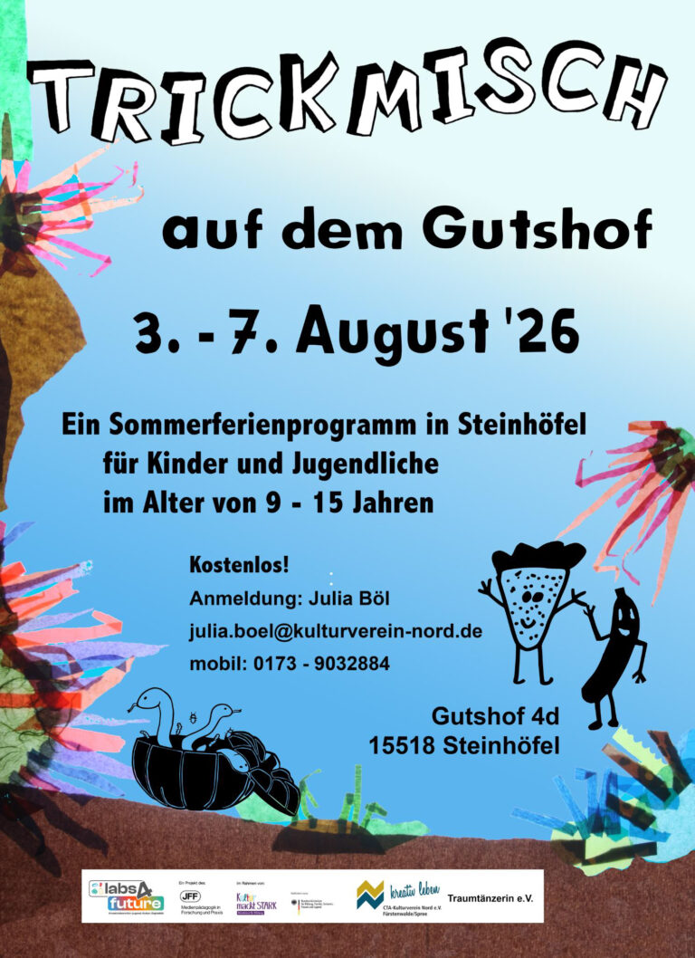  ⁨TRICKMISCH AUF DEM GUTSHOF – Sommerferienprogramm 2026